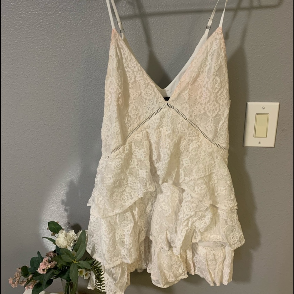 White summer dress